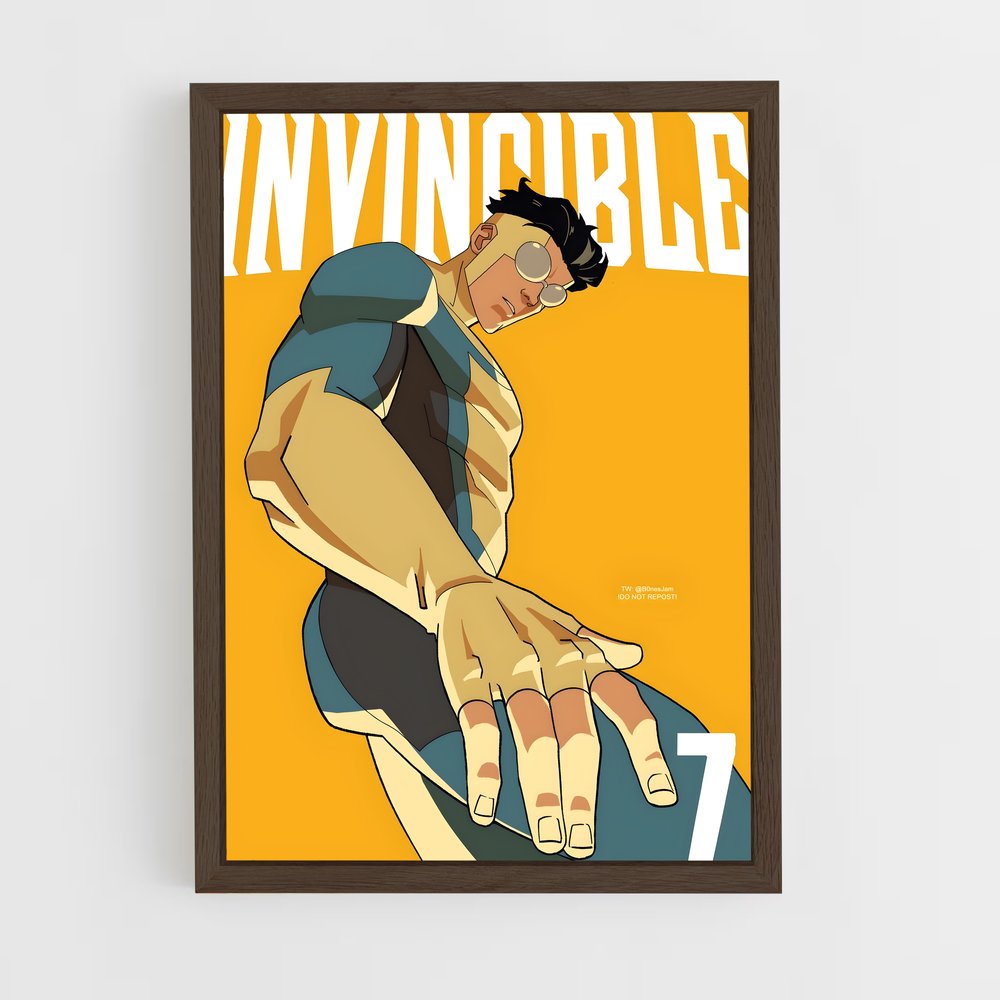 ap-invincible-11 cadre Bois foncé