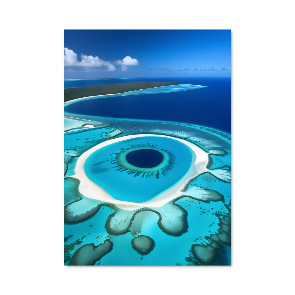 Poster Paradis Blanc