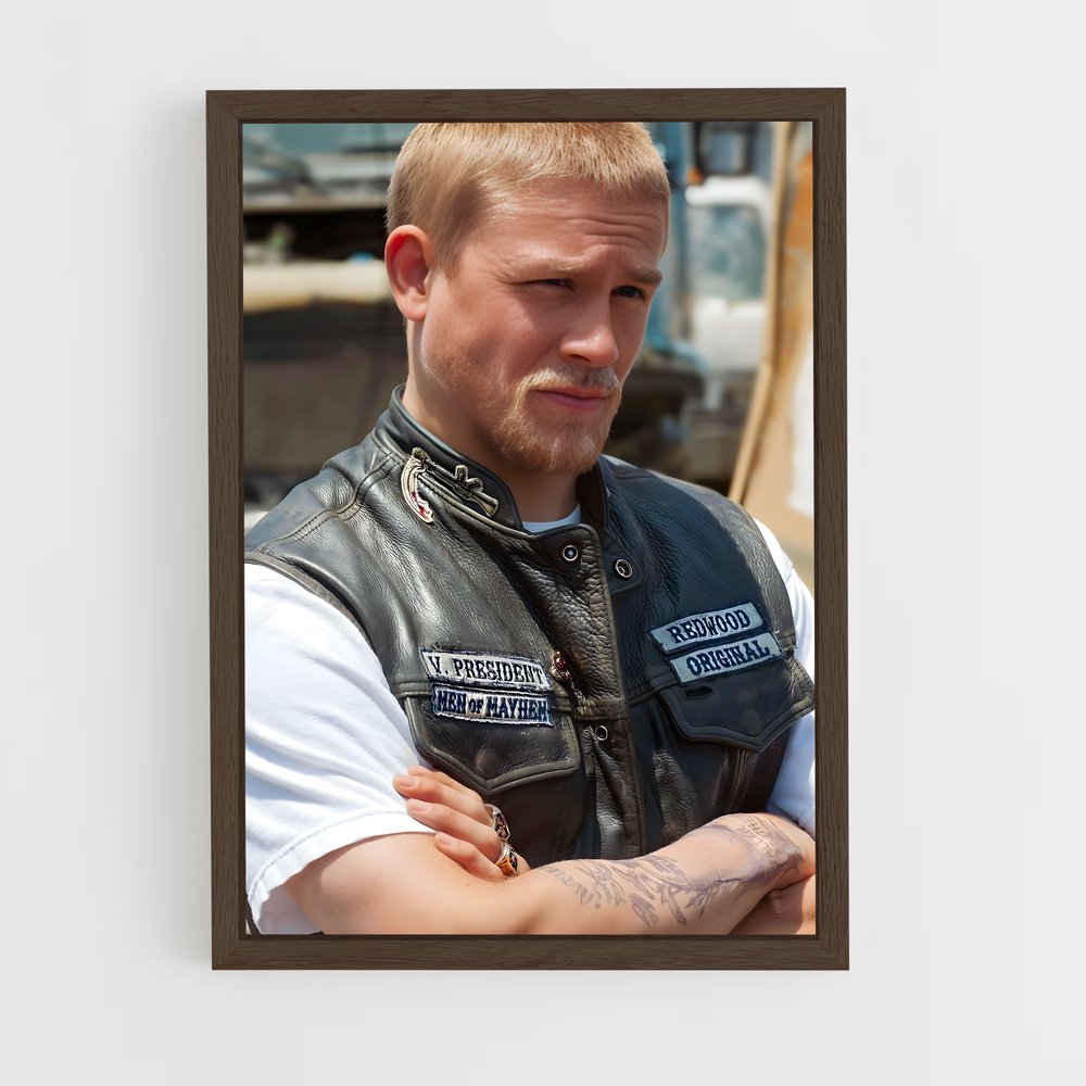 ap-jax teller-6 cadre Bois foncé