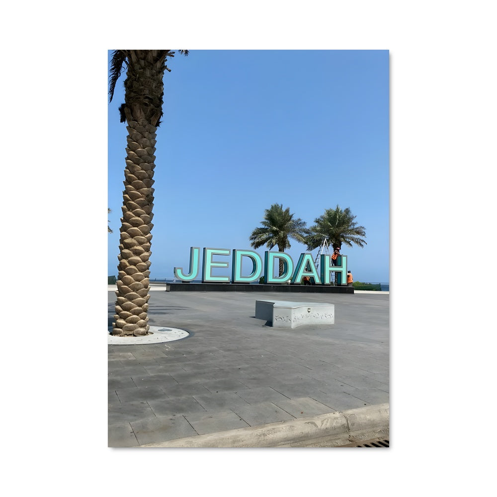 Poster Jeddah Skyline