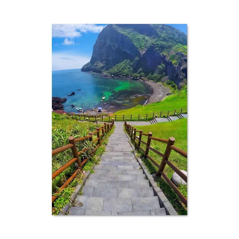 Poster Chemin Vers La Plage