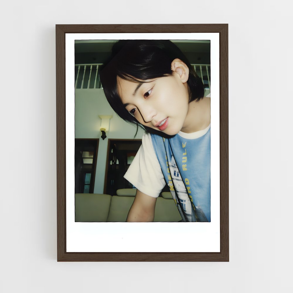 ap-jeonghan-14 cadre Bois foncé