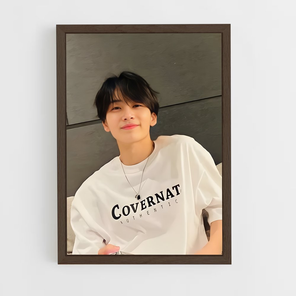 ap-jeonghan-2 cadre Bois foncé