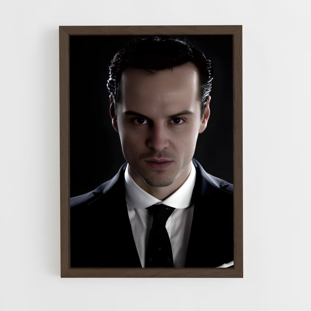 ap-jim moriarty-1 cadre Bois foncé