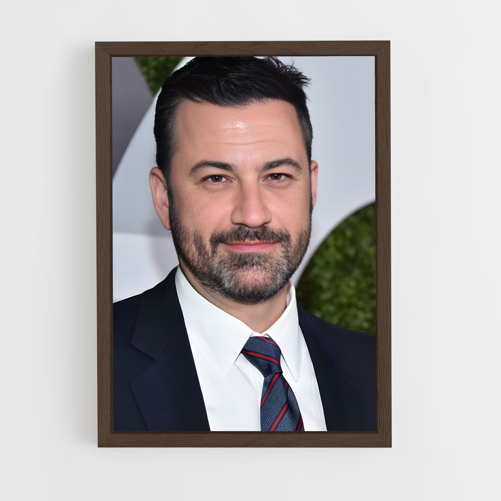ap-jimmy kimmel-9 cadre Bois foncé