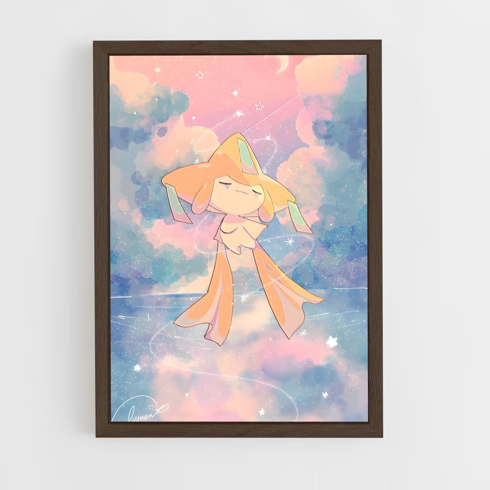 ap-jirachi-1 cadre Bois foncé