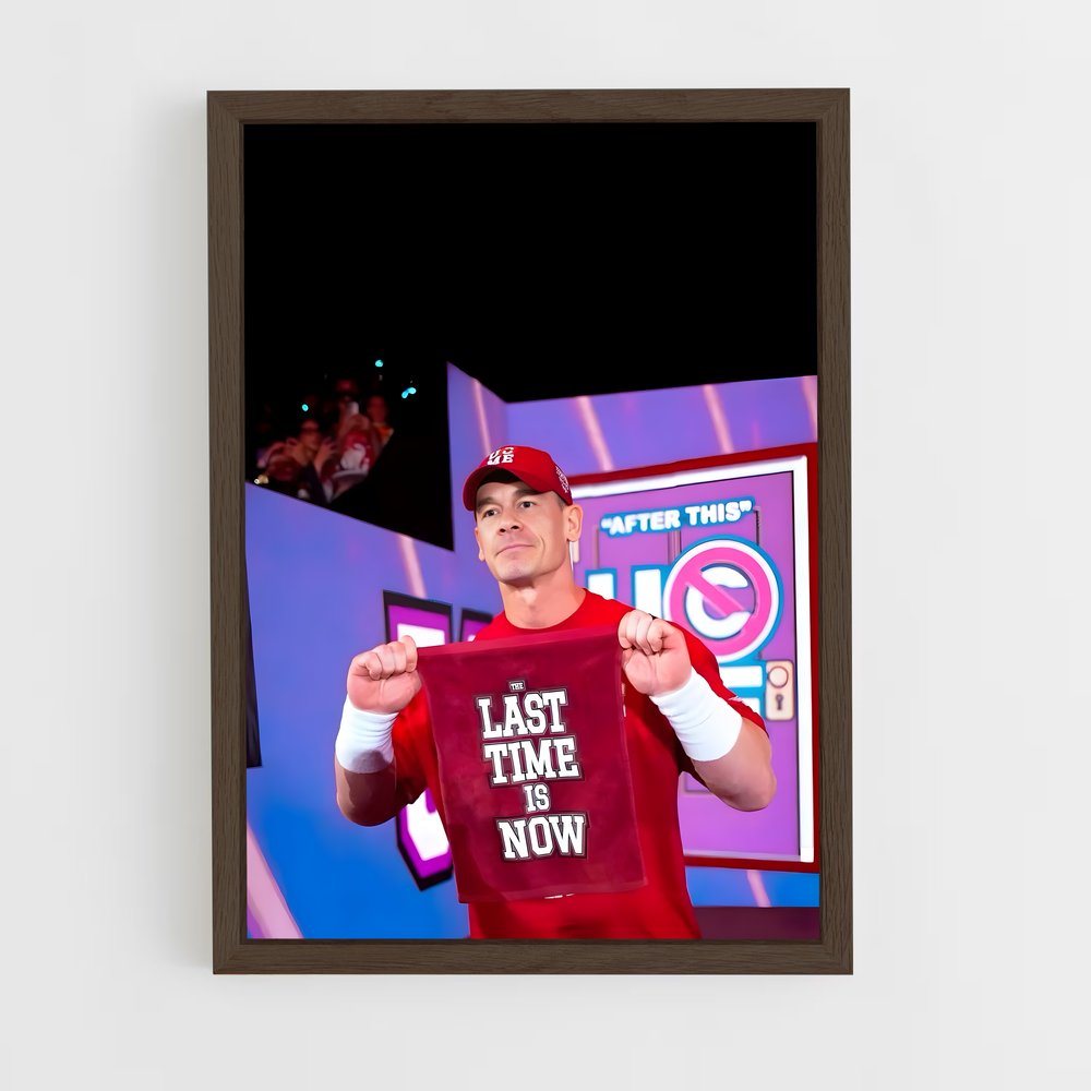 ap-john cena-11 cadre Bois foncé