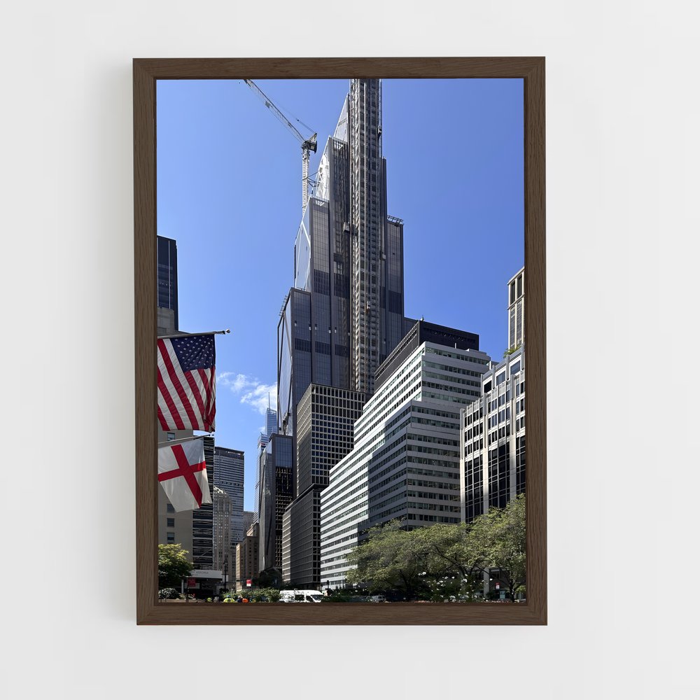 ap-jpmorgan chase-3 cadre Bois foncé