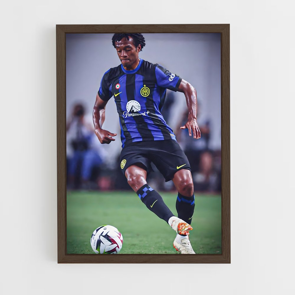 ap-juan cuadrado-9 cadre Bois foncé
