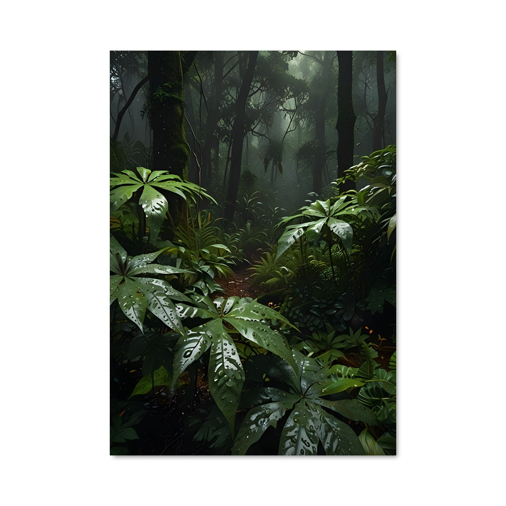 Poster Forêt Luxuriante