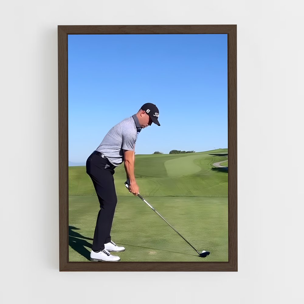 ap-justin thomas-5 cadre Bois foncé