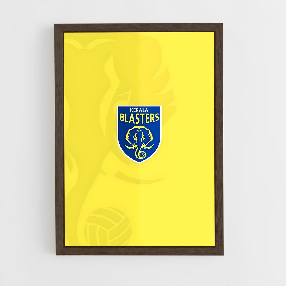 ap-kerala blasters fc-10 cadre Bois foncé