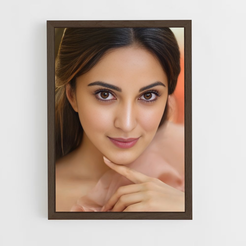 ap-kiara advani-12 cadre Bois foncé