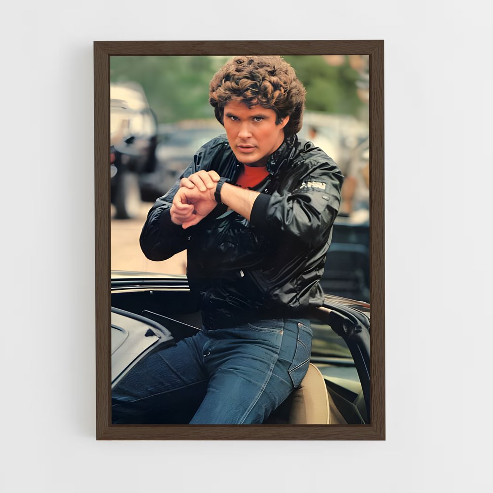 ap-kitt knight rider-3 cadre Bois foncé