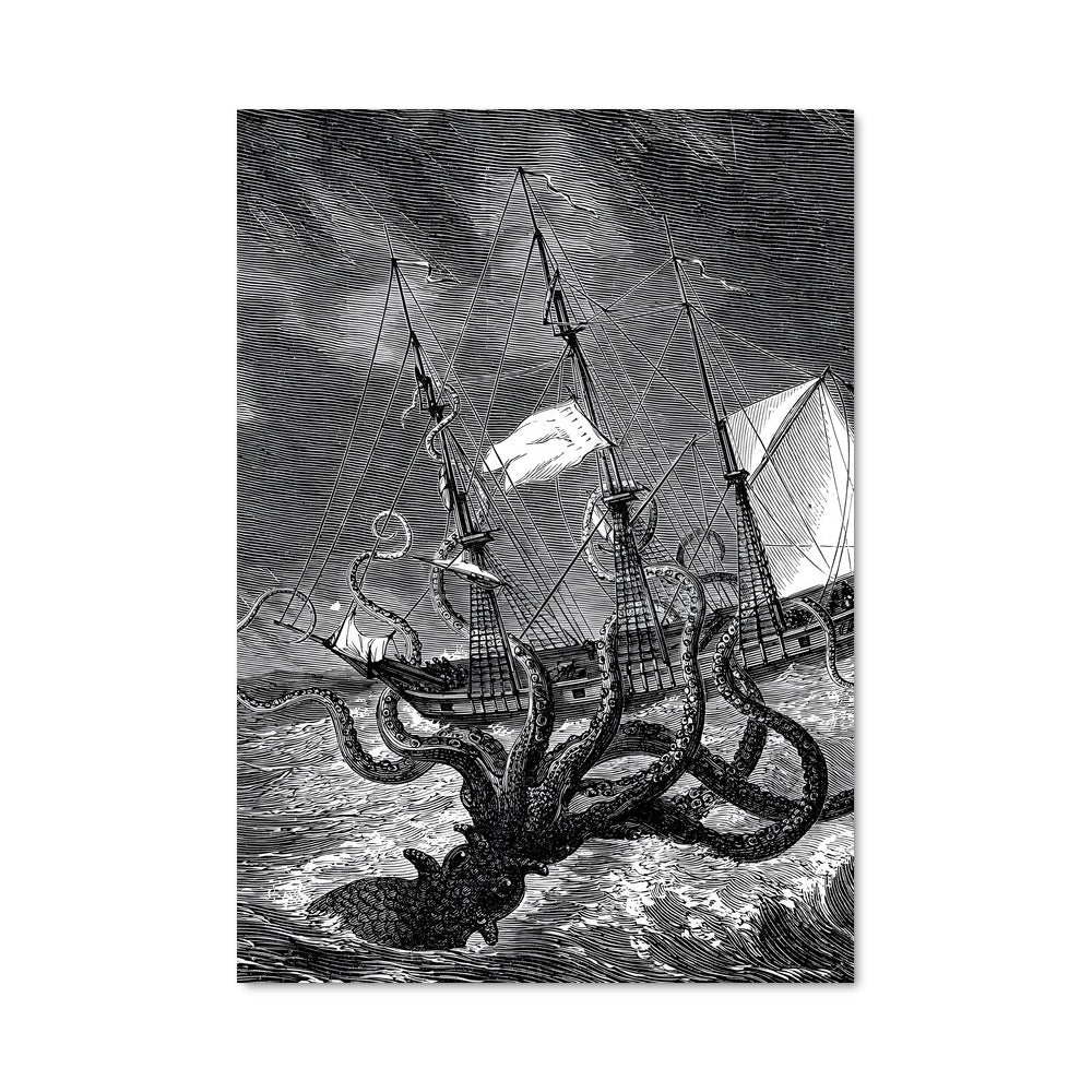 Poster Kraken en Colère