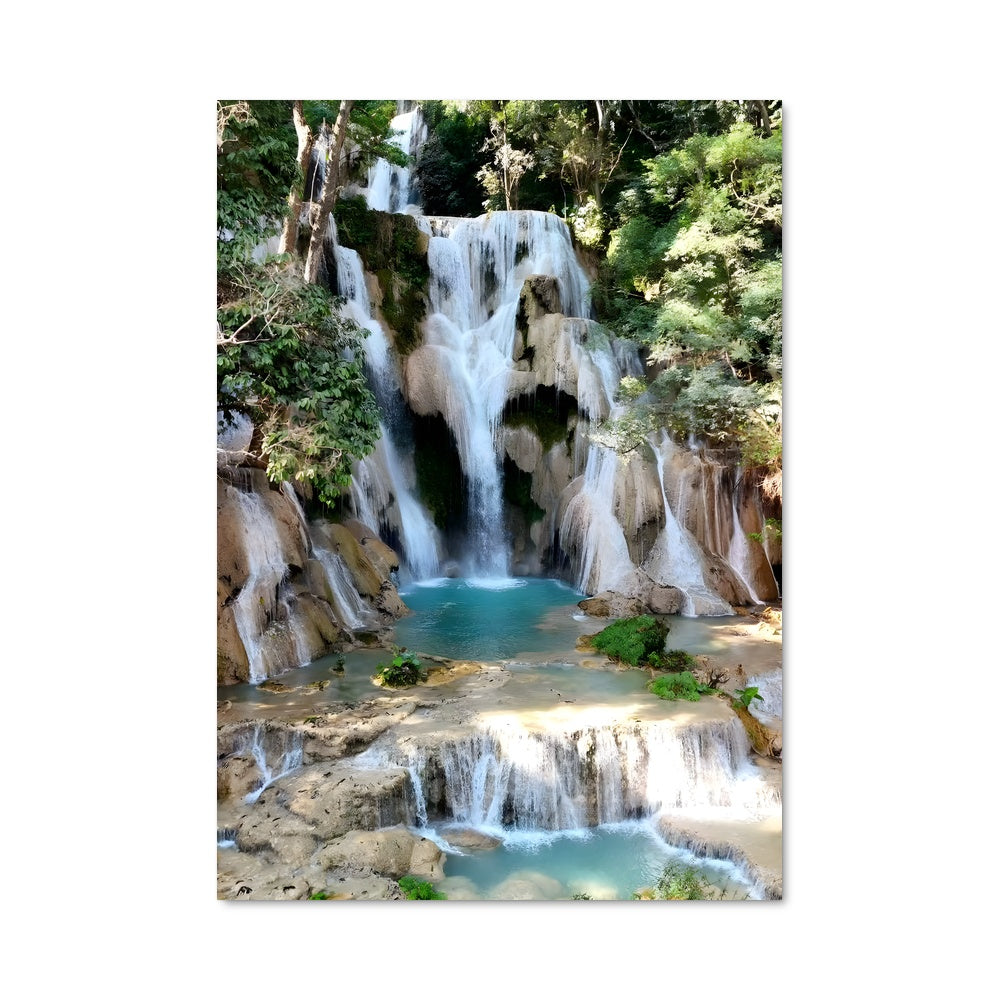 Poster Kuang si falls 88535