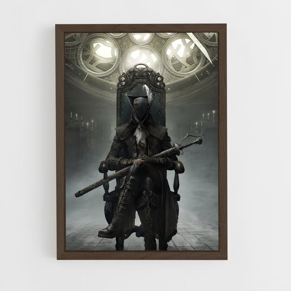 ap-lady maria-2 cadre Bois foncé