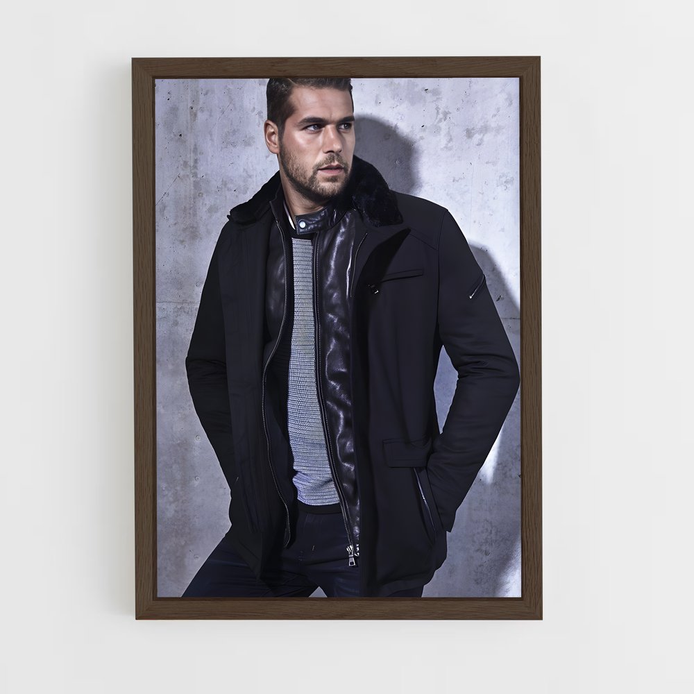 ap-lance franklin-2 cadre Bois foncé
