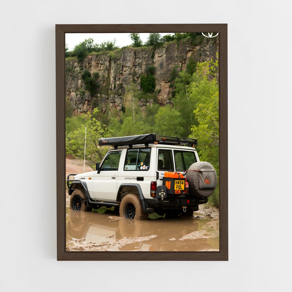 ap-land cruiser 70-1 cadre Bois foncé