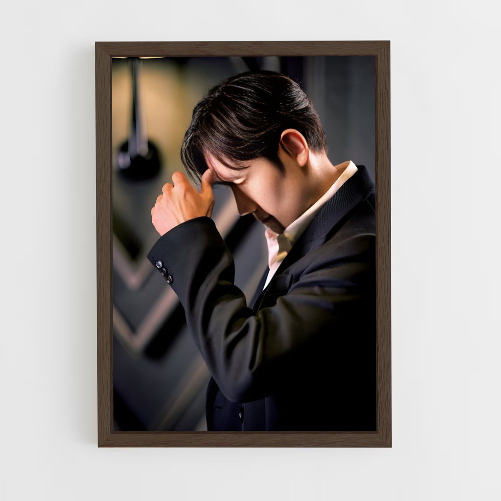 ap-lee byung-hun-1 cadre Bois foncé