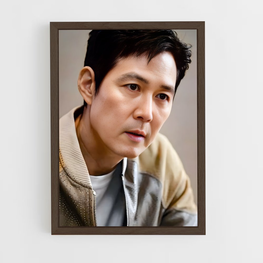 ap-lee jung-jae-4 cadre Bois foncé