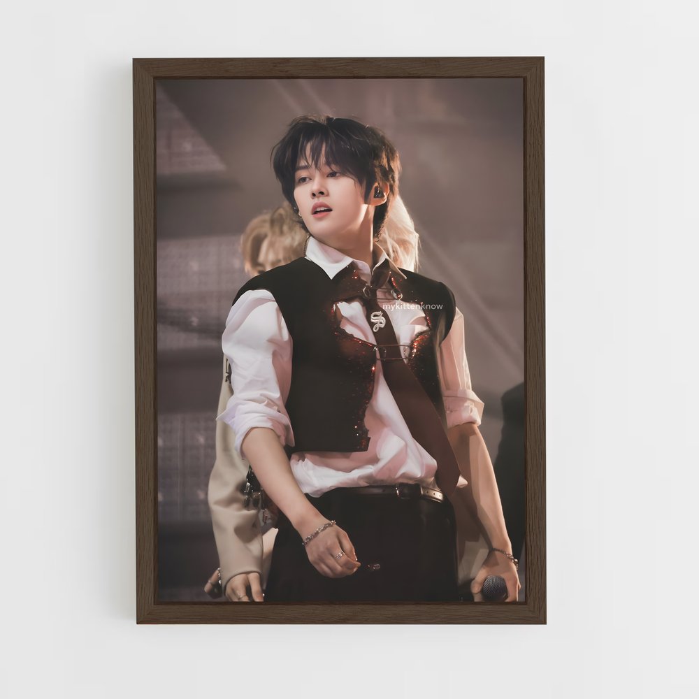 ap-lee min-ho-5 cadre Bois foncé