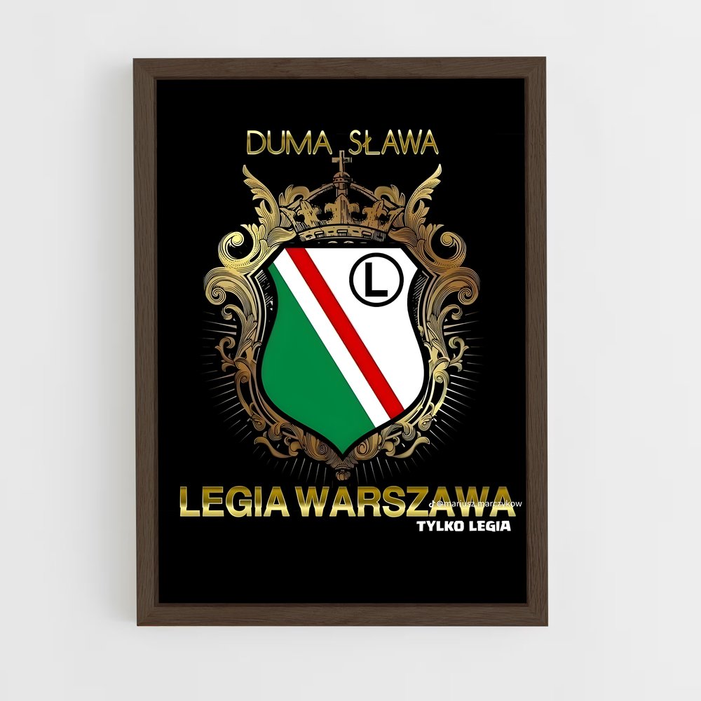 ap-legia warsaw-6 cadre Bois foncé