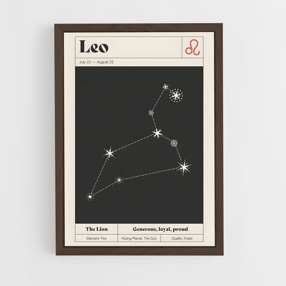 ap-leo-1 cadre Bois foncé
