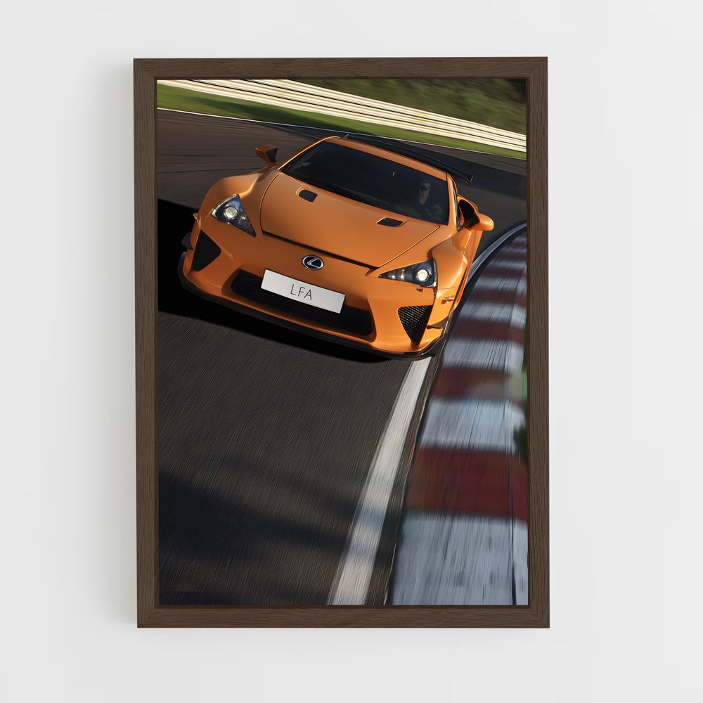 ap-lfa nurburgring edition-3 cadre Bois foncé