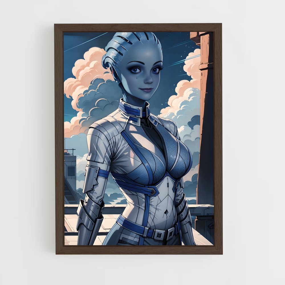 ap-liara-5 cadre Bois foncé