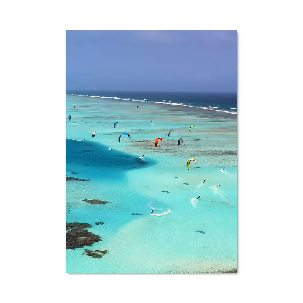 Poster Kitesurf à Los Roques