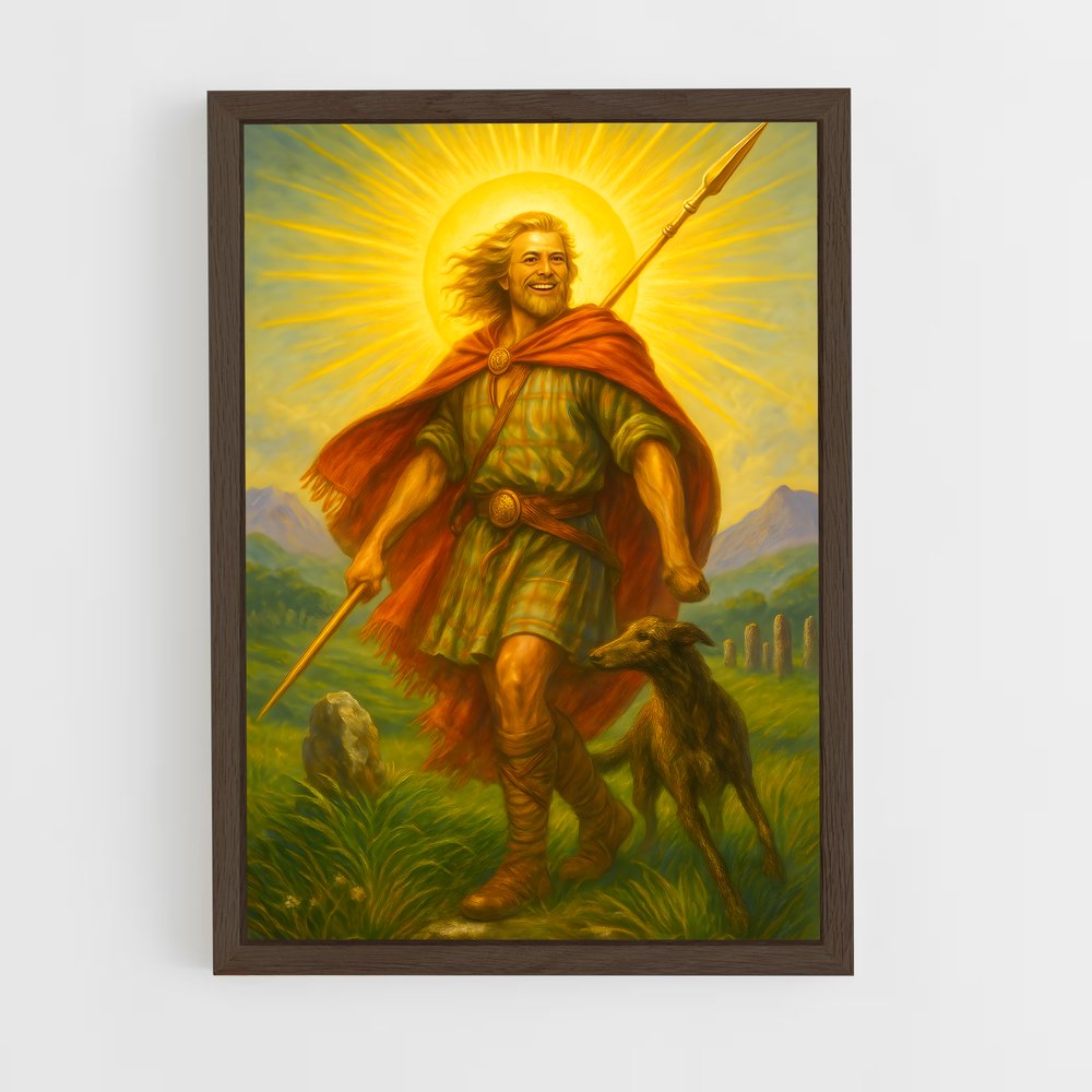 ap-lugh-5 cadre Bois foncé