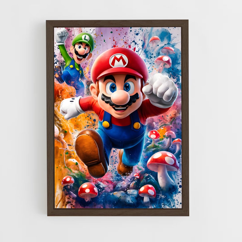ap-luigi-2 cadre Bois foncé