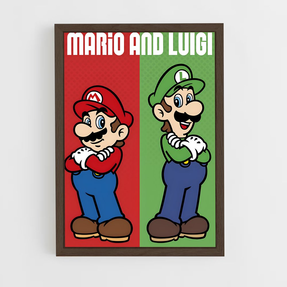 ap-luigi-3 cadre Bois foncé