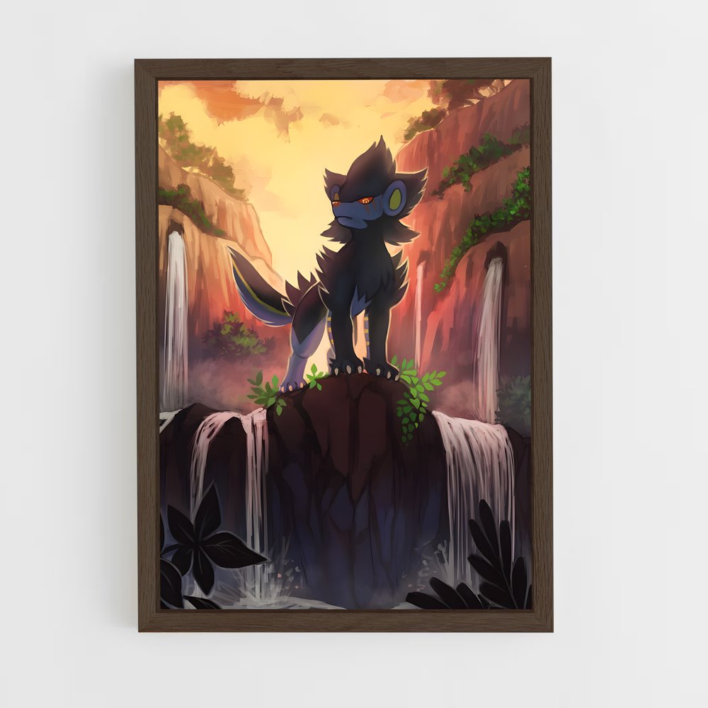 ap-luxray-4 cadre Bois foncé