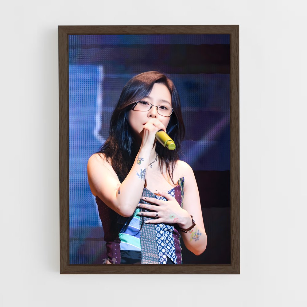 ap-mamamoo-5 cadre Bois foncé