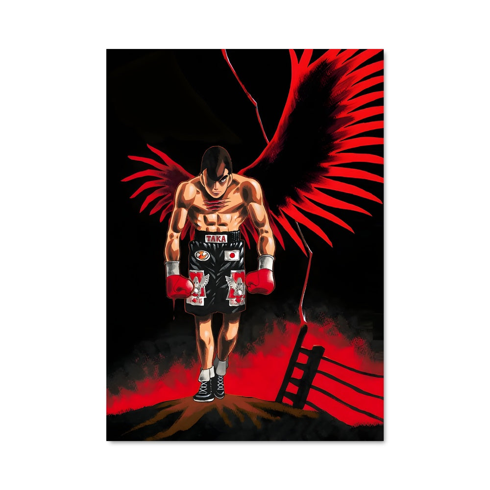 Poster L'Homme aux Ailes Rouges