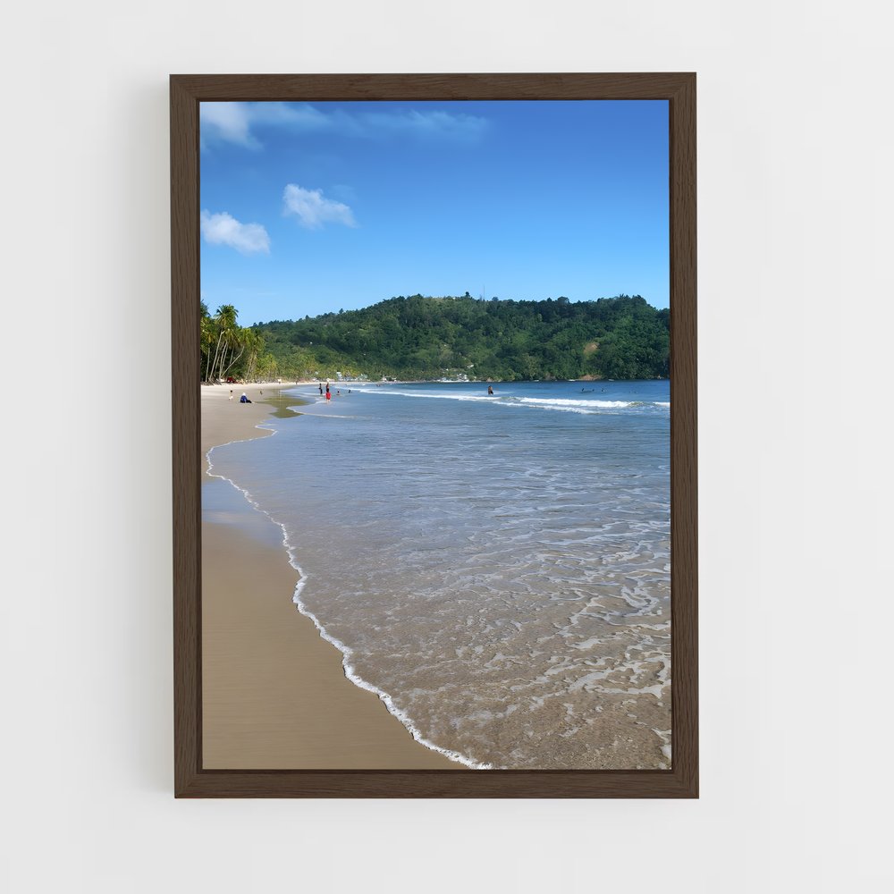 ap-maracas bay-2 cadre Bois foncé