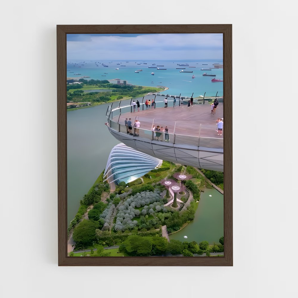 ap-marina bay sands-11 cadre Bois foncé
