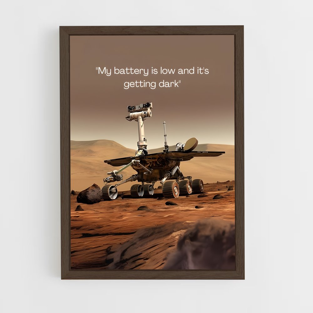 ap-mars rover-2 cadre Bois foncé