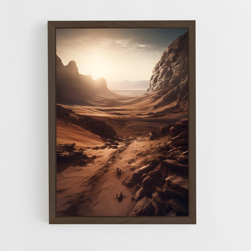 ap-mars surface-5 cadre Bois foncé