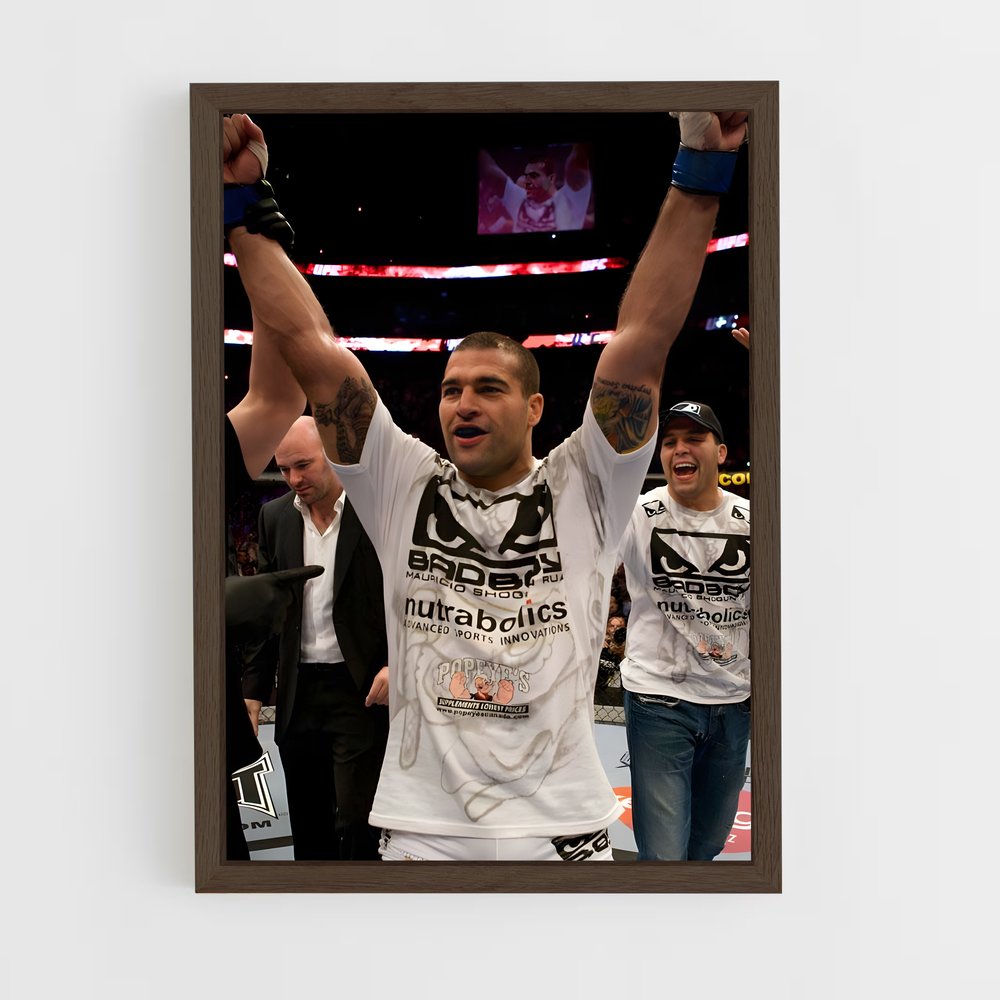 ap-mauricio shogun rua-2 cadre Bois foncé