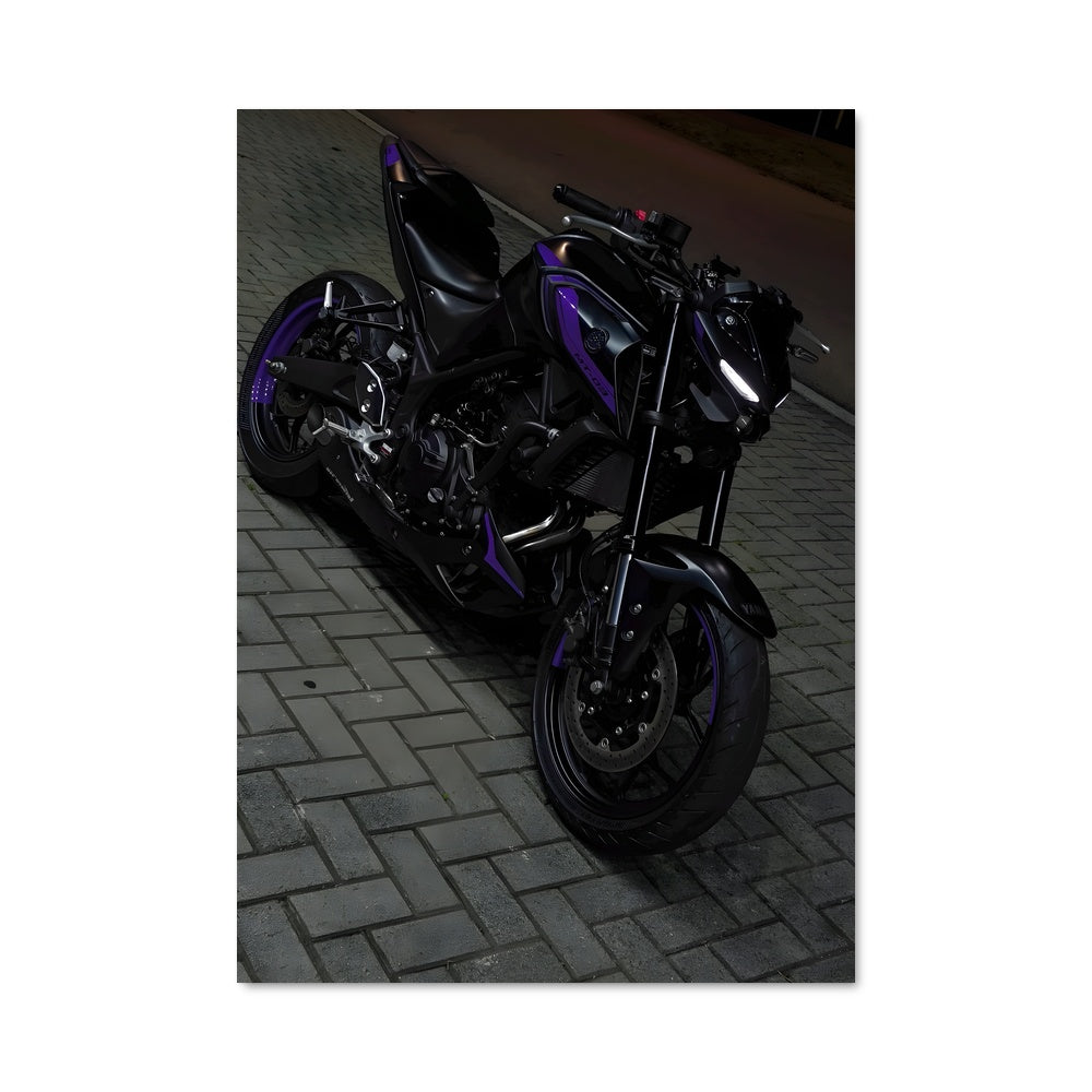 Poster Nuit de Moteur