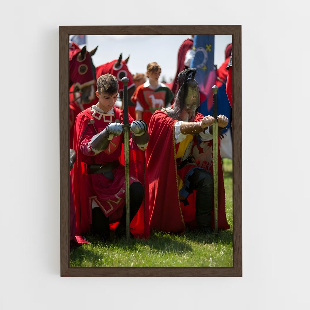 ap-medieval combat world championship-2 cadre Bois foncé