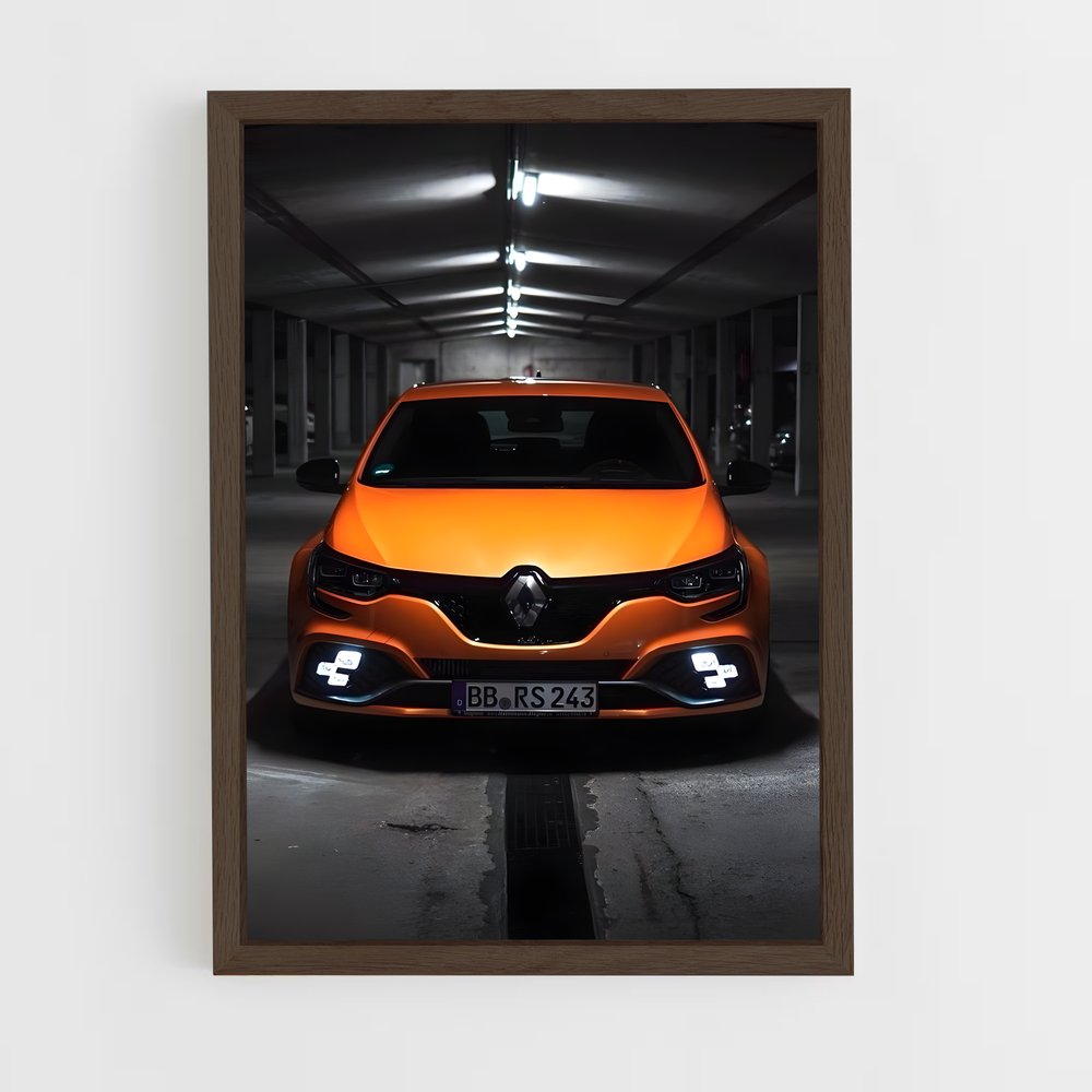 ap-megane rs-2 cadre Bois foncé
