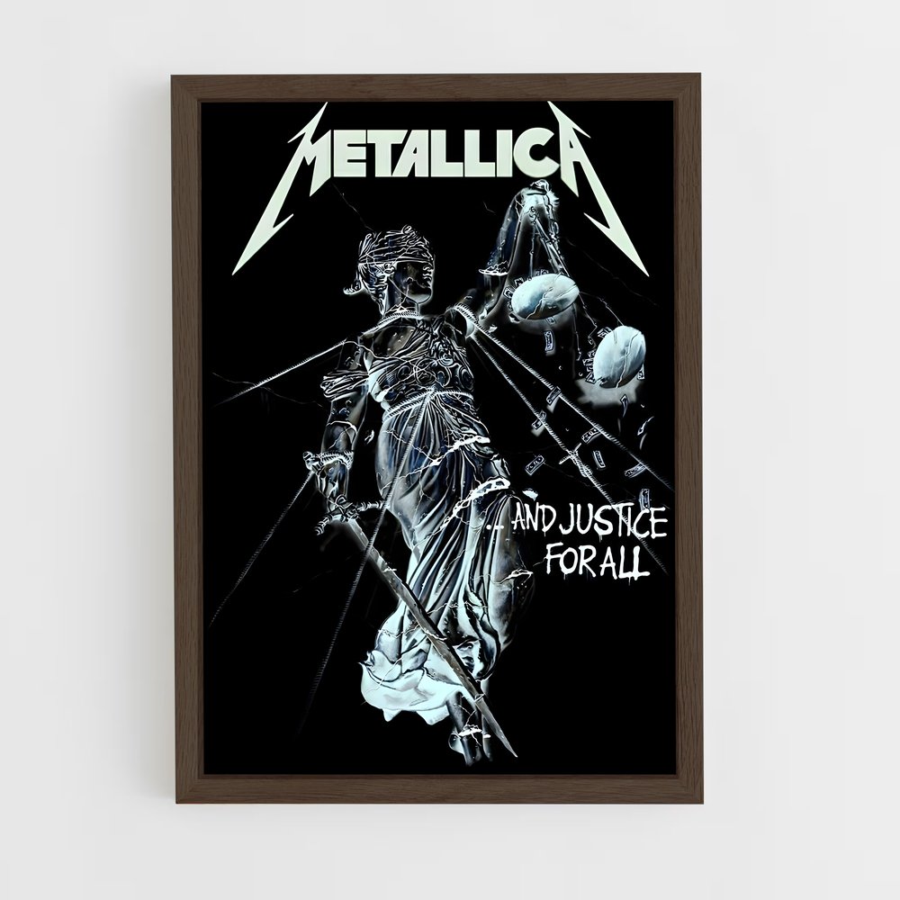 ap-metal-1 cadre Bois foncé