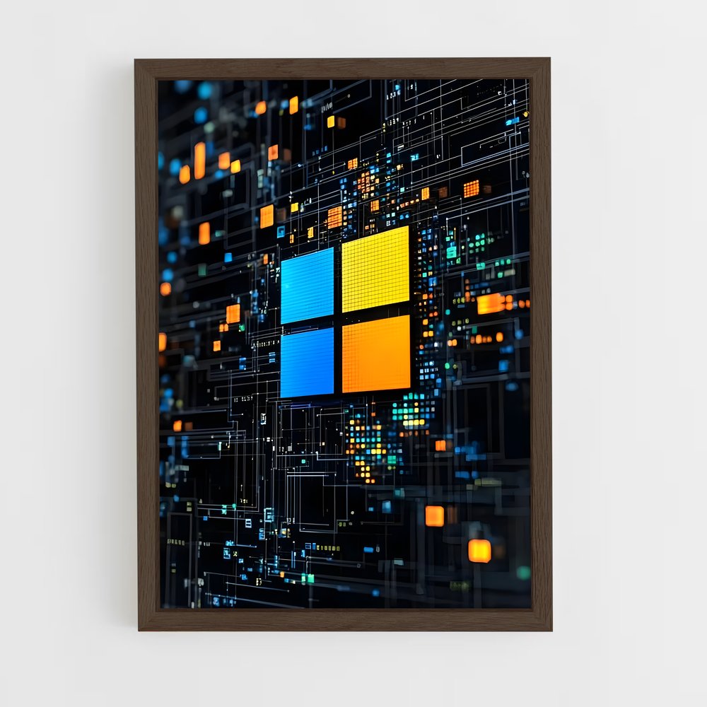 ap-microsoft-2 cadre Bois foncé