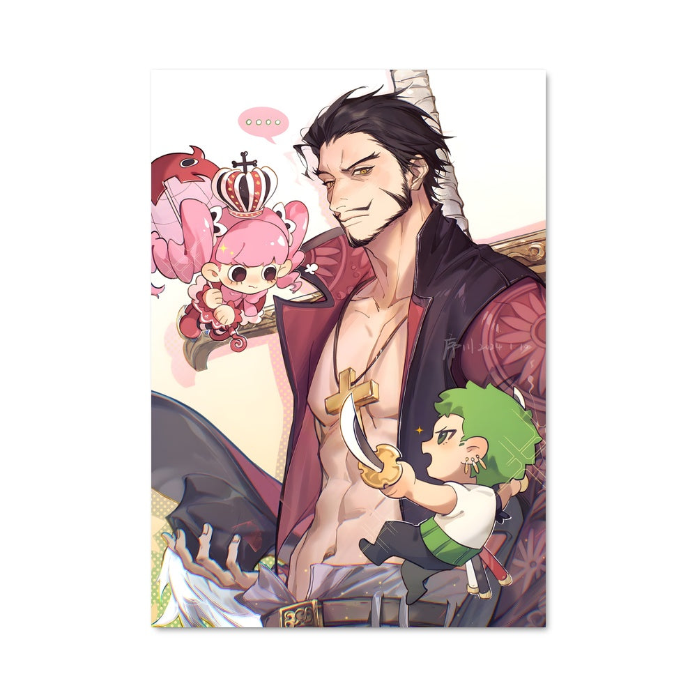 Poster L'Oiseau Rose