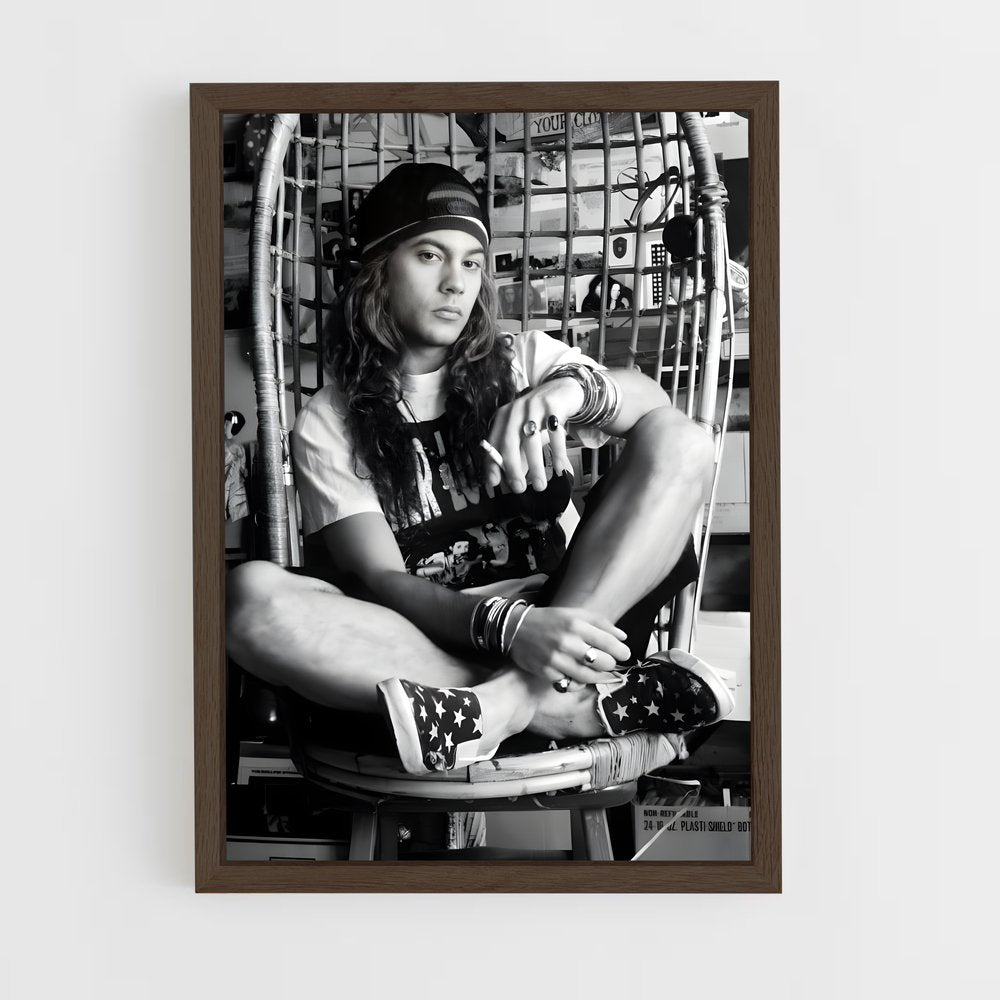 ap-mike starr-1 cadre Bois foncé