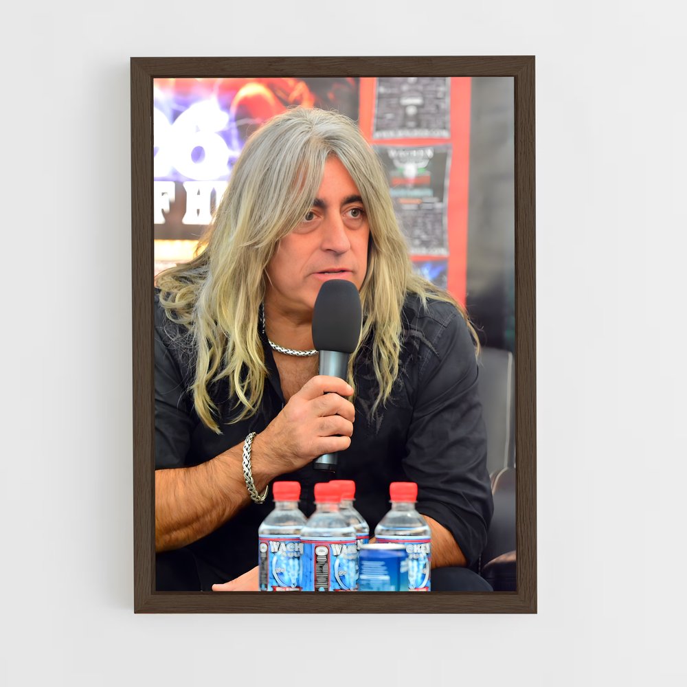 ap-mikkey dee-8 cadre Bois foncé